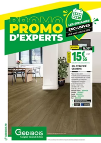 Prospectus Gedibois ALES : Promos d'experts