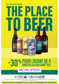 Prospectus Monop´ Paris Halles : GUIDE PLACE TO BEER