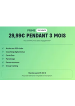 Promos et remises  : 29,99€ PENDANT 3 MOIS