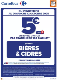 Prospectus Carrefour Express Champenoux : OPÉRATION BON(S) D’ACHAT BIÈRES ET CIDRES