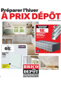 Prospectus Brico Dépôt SARREBOURG : Préparer l’hiver à prix dépôt !