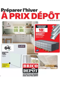 Prospectus Brico Dépôt MULHOUSE : Préparer l’hiver à prix dépôt !