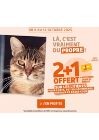Prospectus Jardiland PEZENAS : Opération litière