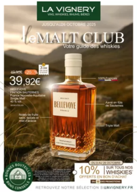 Prospectus La Vignery Chauconin-Neufmontiers : Le Malt Club