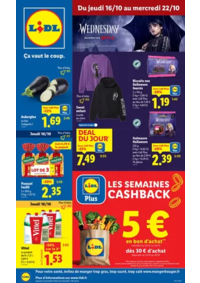 Prospectus Lidl PARIS 247 rue de Crimée : Préparez votre Halloween avec Lidl ! Découvez toutes nos offres maintenant