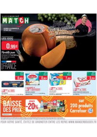 Prospectus Supermarchés Match Quiévrechain : Fête du Charcutier et fromager