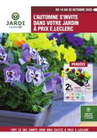Prospectus Brico E.Leclerc CERNAY : Trafic Jardi Automne