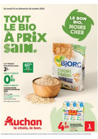 Prospectus Auchan RONCQ : Tout le bio à prix sain