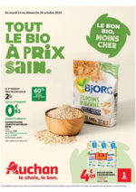 Prospectus Auchan : Tout le bio à prix sain
