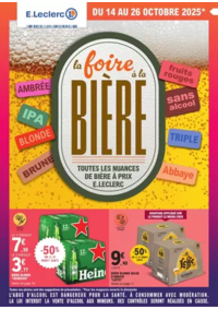 Prospectus E.Leclerc BOBIGNY : FOIRE A LA BIERE - MIXTE
