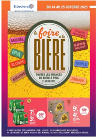Prospectus E.Leclerc MEAUX : FOIRE A LA BIERE - MIXTE