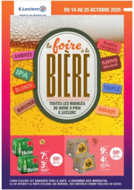 Prospectus E.Leclerc : FOIRE A LA BIERE - MIXTE