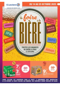 Prospectus E.Leclerc BAYEUX : FOIRE A LA BIERE - MIXTE