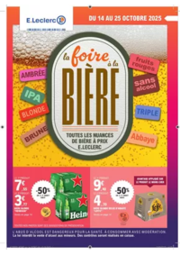 Prospectus E.Leclerc ISSENHEIM : FOIRE A LA BIERE - MIXTE