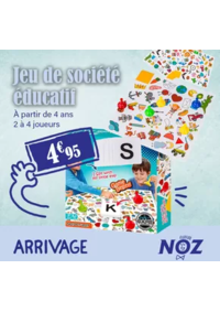 Prospectus NOZ Vire : Jeu de société éducatif
