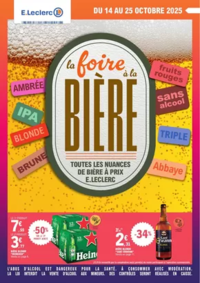 Prospectus E.Leclerc SCAER : FOIRE A LA BIERE - MIXTE
