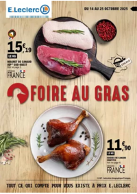 Prospectus E.Leclerc JONZAC : FOIRE AU GRAS 2