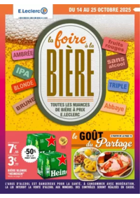 Prospectus E.Leclerc AUCH : FOIRE A LA BIERE - MIXTE