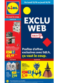 Prospectus Lidl CONFLANS STE HONORINE : Profiter d'offres exclusives avec lidl.fr, ça vaut le coup