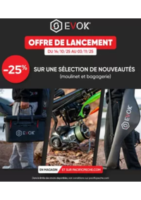Prospectus Pacific Pêche CHATEAUROUX - POINÇONNET : Nouveautés Evok