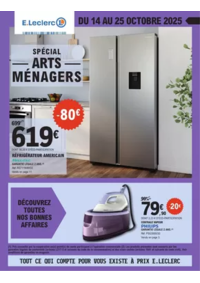 Prospectus E.Leclerc SAINT-LAURENT LES TOURS : ARTS MENAGERS OCTOBRE
