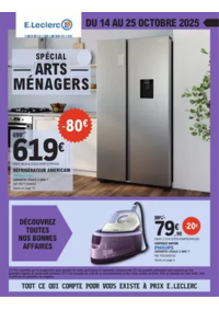 Prospectus E.Leclerc FAGNIERES : ARTS MENAGERS OCTOBRE