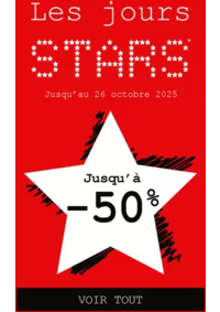 Prospectus Toscane VAULX EN VELIN : Jours Stars : Toute la sélection