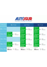 Prospectus Autosur PETIT QUEVILLY : Autosur ptomotions