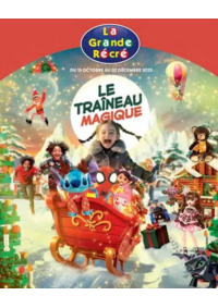 Prospectus La grande Récré MONTPELLIER : Le traîneau magique