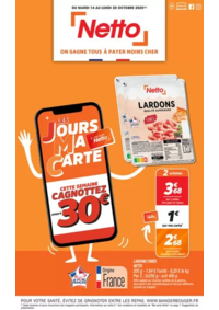 Prospectus Netto Lorient : Les Jours Ma Carte