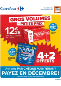 Prospectus Carrefour Express : GROS VOLUMES 4