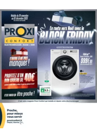 Prospectus Proxi Confort SARZEAU : ProxiConfort BP Black Friday 2025