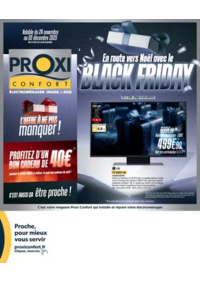 Prospectus Proxi Confort COMMERCY : ProxiConfort BB Black Friday 2025