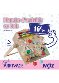 Prospectus Noz Tarbes : Planche d'activités en bois