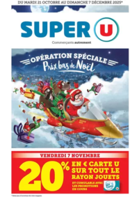 Prospectus Super U ST GERMAIN LEMBRON : Jouets