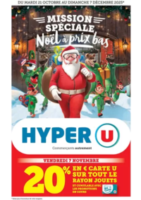 Prospectus Hyper U HANCHES : Jouets
