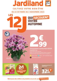 Prospectus Jardiland EPRON : LES 12J QUI SECOUENT VOTRE AUTOMNE