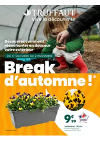 Prospectus Truffaut Baillet-en-France : Break d’automne !
