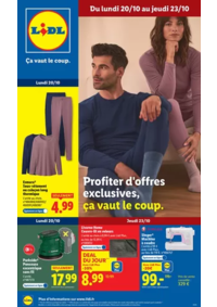 Prospectus Lidl ST ANDRE SUR ORNE : Profiter d'offres exclusives, ça vaut le coup