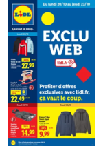 Prospectus Lidl : Profiter d'offres exclusives avec lidl.fr, ça vaut le coup