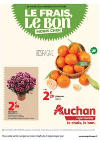 Prospectus Auchan Supermarché Paris 12 Reuilly : Le frais, le bon moins cher