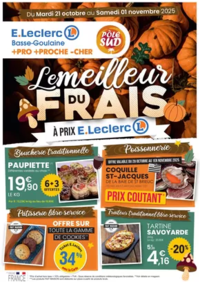 Prospectus E.Leclerc BASSE GOULAINE : FRAIS TOUSSAINT