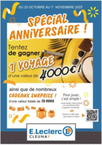Prospectus E.Leclerc : OPERATION ANNIVERSAIRE