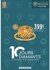 Prospectus Le Manège à Bijoux E.Leclerc Rouffiac-Tolosan : 10 JOURS DIAMANTS OCTOBRE