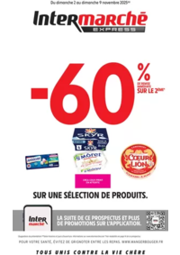 Prospectus Intermarché Express Marseille 5 : GEN NOVEMBRE 1 THEME REG