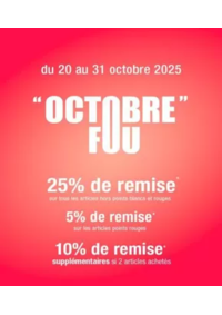 Prospectus MAUBOUSSIN BEYNOST : Octobre fou!