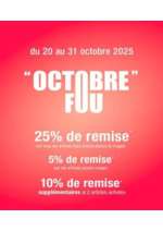 Promos et remises  : Octobre fou!
