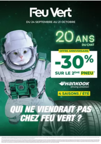 Prospectus Feu Vert PROVINS : Offre Anniversaire