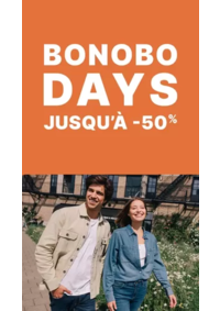 Prospectus Bonobo Riberac : Bonobo days Jusqu'à -50%