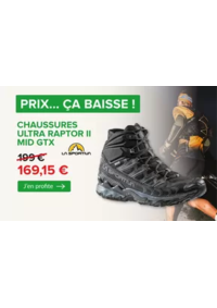 Prospectus Au Vieux Campeur CHAMBÉRY : CHAUSSURES ULTRA RAPTOR II MID GTX
